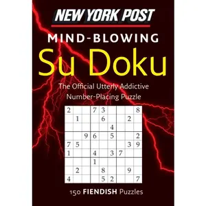 New York Post Mind-blowing Su Doku: 150 Fiendish Puzzles by HarperCollins Publishers Ltd. [Paperback Book]