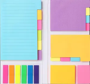 Mr. Pen- Sticky Notes Set, 410 Pack, School Supplies, Office Supplies, Planner Sticky Note Dividers Tabs, Book Notes, Stocky Notes for Bible Journaling