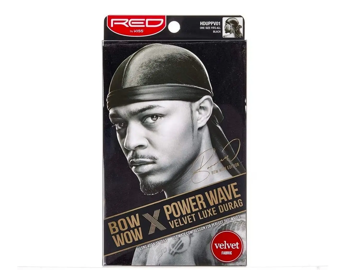 Red bow wow power wave durag