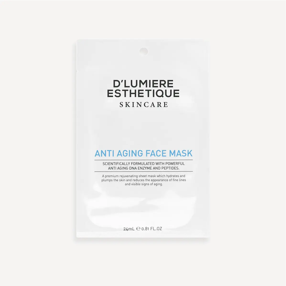 Rejuvenating Mask Anti Aging Peptides