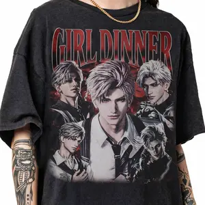 Vintage 90s Graphic Style Girl Dinner Sylus Love and Deepspace T-shirt Gift For Fan