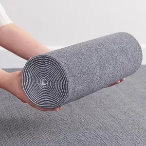 Room Decoration Staircase Carpet Living Room Water Uptake Rugs for Bedroom Kitchen Home Decor Bathroom Self-adhesive Solid Color