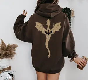 Fourth Wing Tairn Andarna Hoodie, Empyrean Dragon Riders Quadrant Pullover Sweatshirt, Fantasy Book Lovers Gift, Trendy Basgiath Bookish Womenswear Soft Crewneck Long Sleeves Graphic Fabric Sweater