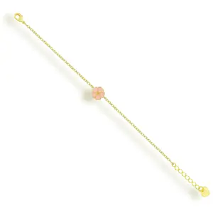 EVRY JEWELS Gold or Silver Plated Women's Hypoallergenic Honolulu Bracelet