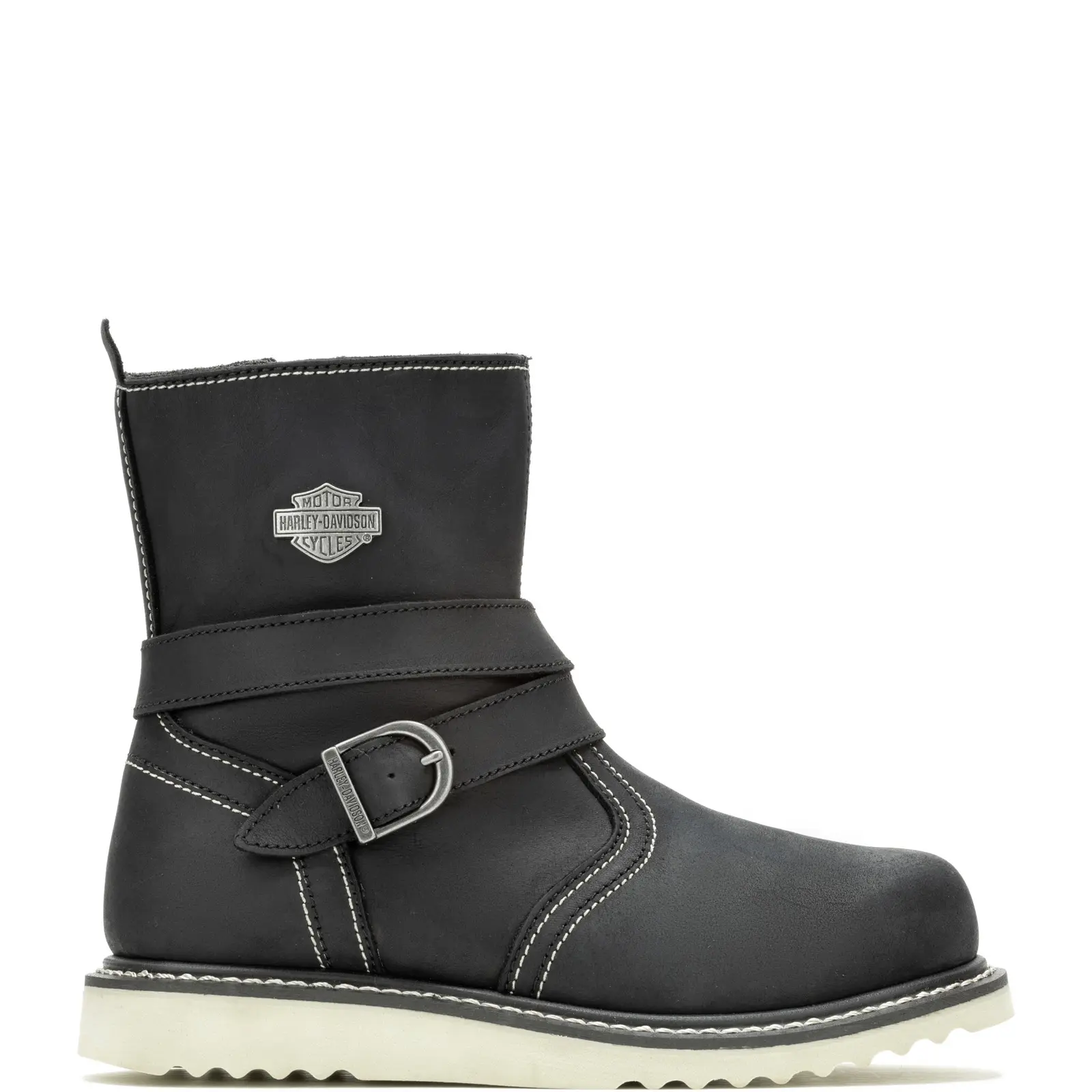 Harley-Davidson Jaynes 7" Engineer D84799 Womens Black Motorcycle Boots