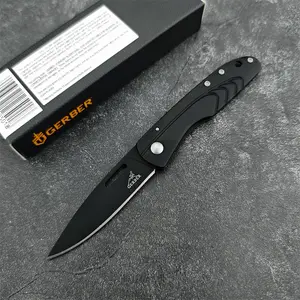 1910918a Pocket Folding Knife, 5cr13mov Blade, 420 Steel Handle, Edc Camping Hiking Knife, Outdoor Survival Cutting Tool, Folding Pocket Knives