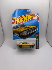 Hot Wheels 67 Camaro Diecast gold