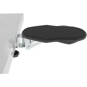 Ergonomic Arm Elbow Rest for Desk Foldable Rotatable Elbow Support for Computer Desk Office Gaming Comfort Black