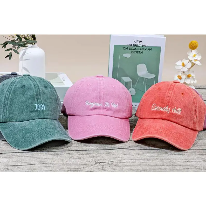 Personalized Dad Cap, Embroidery Unisex Baseball Hat, Monogram Bachelorette Hats, Custom Caps, Sorority Hat,Text Hat, Gift for Mom