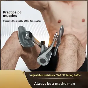 Pelvic floor muscle trainer, resistance PC muscle, men's leg training, anus lifting artifact, leg pinch device