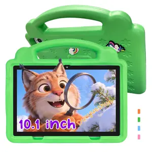 10.1-inch ultra-clear large-screen Touchscreen Android tablet, a hot-selling hit of the year designed specifically for learning and entertainment, equipped with: parental management lock, high-definition dual cameras, anti-drop protective case, Durable