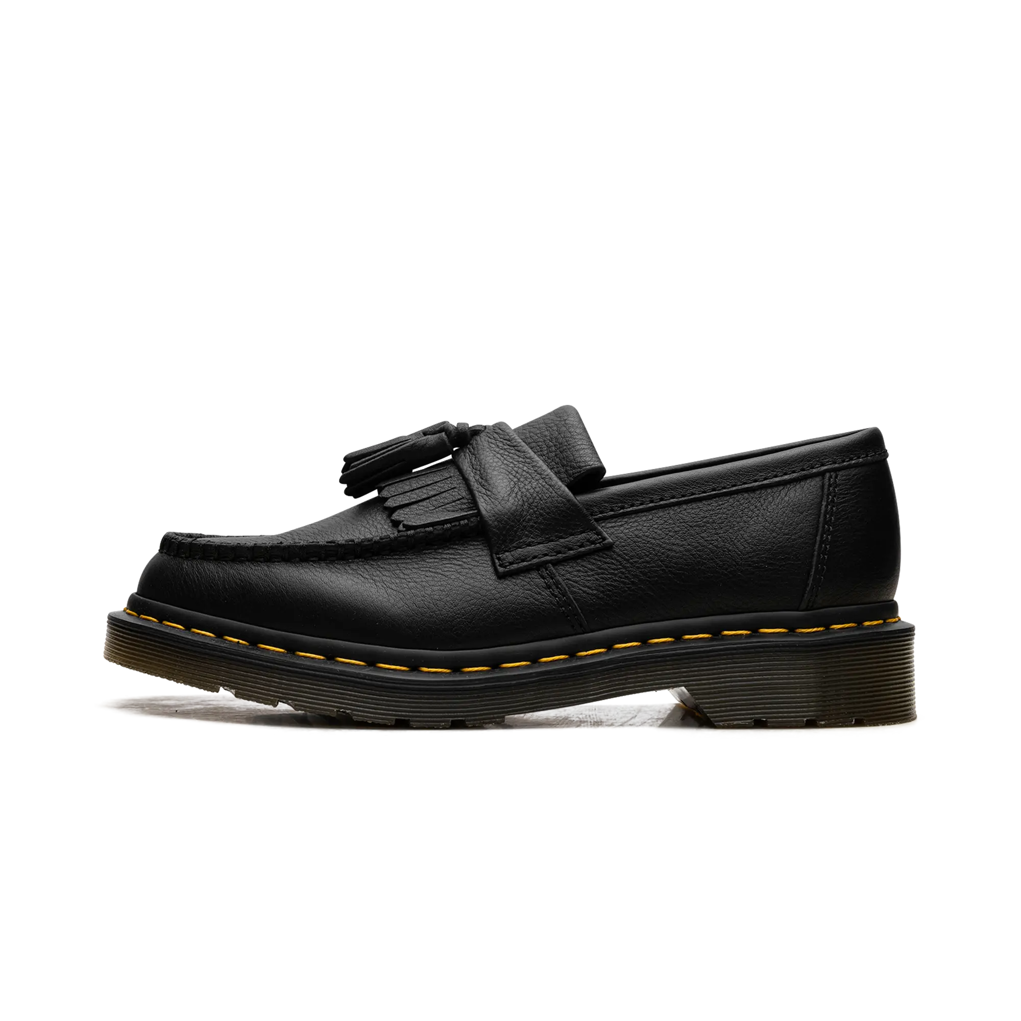 Adrian Virginia Leather Tassel Loafers "Black" 22760001