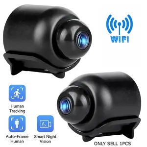 Security Camera, Wired Indoor Cam with IR Night Vision, Motion Detection Alarm, Remote Live View, 2.4G WiFi Only, No Battery Needed, WiFi Indoor Cameras, for Home, Office, Car, Daily Security