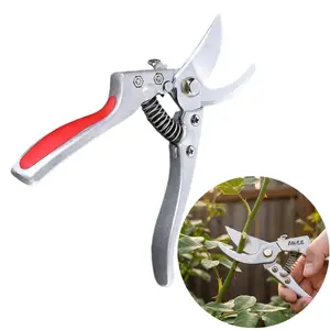 Sk5 Steel Professional Pruning Shears, Sharp Ergonomic Gardening Scissors, Fruit Tree Trimming Floral Bypass Clippers, Home Garden Potted Plant Tool