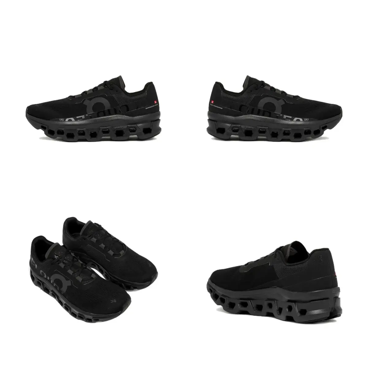 On Cloudtilt Black Grey Running Sneakers CloudTec Plush Cushion Breathable Athletic Shoes