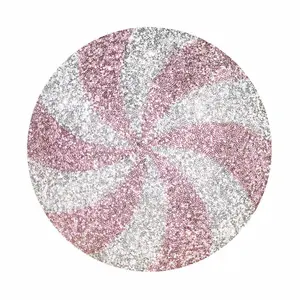 Luminous Peppermint Shaped Pillow