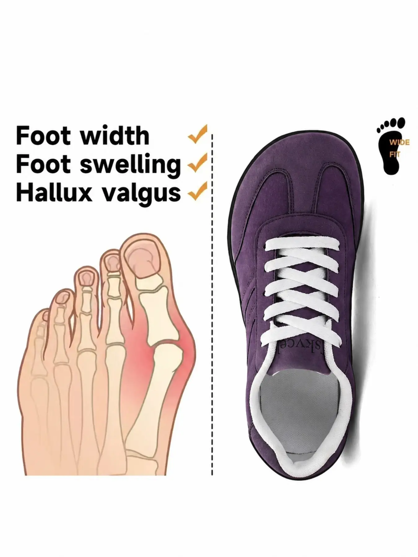 Wide Toebox Training Shoes, Rubber Soft Sole Comfortable Footwear, Retro Casual Board Sneakers, Non-Pressing Design, Ideal for Daily Wear, Sports Shoes, Walking Shoes, Lace Up Trainers, Lace Up Sneakers