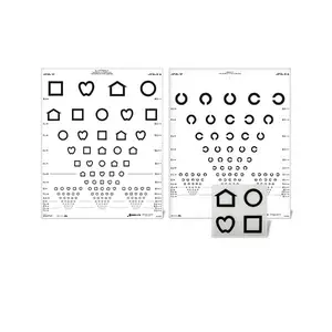 Chart(Distance): LEA SYMBOLS® & Landolt "C" Set (10ft/3m)