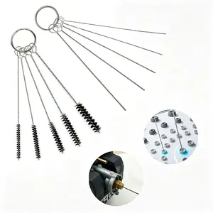 Shower Head Cleaning Brush, Multi-Function Small Gap Shower Head Cleaner Picks, Gap Hole Anti-Clogging Clean Brushes for Shower Phone Hole Household Items,mini gifts for coworkers,home essentials,Nozzle Cleaning Tool Kit
