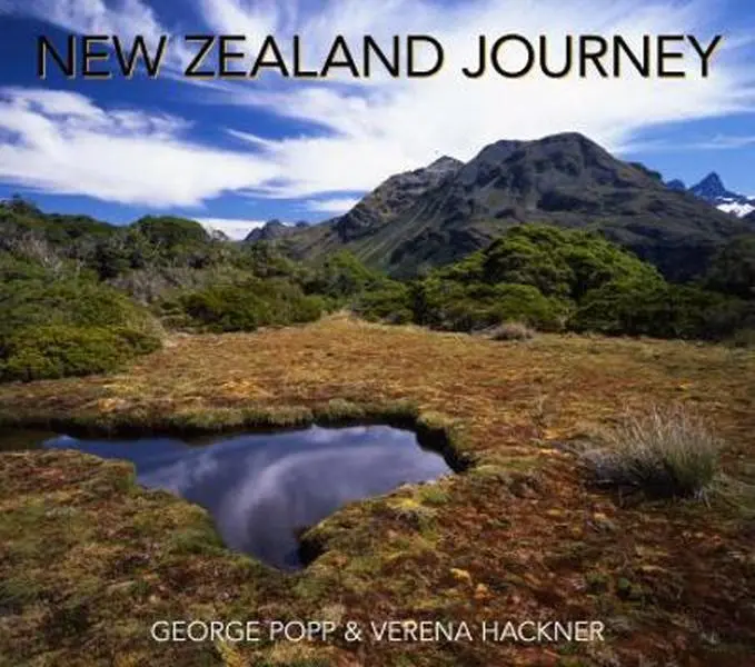Used "New Zealand Journey" Book by Georg Popp (Hardcover)