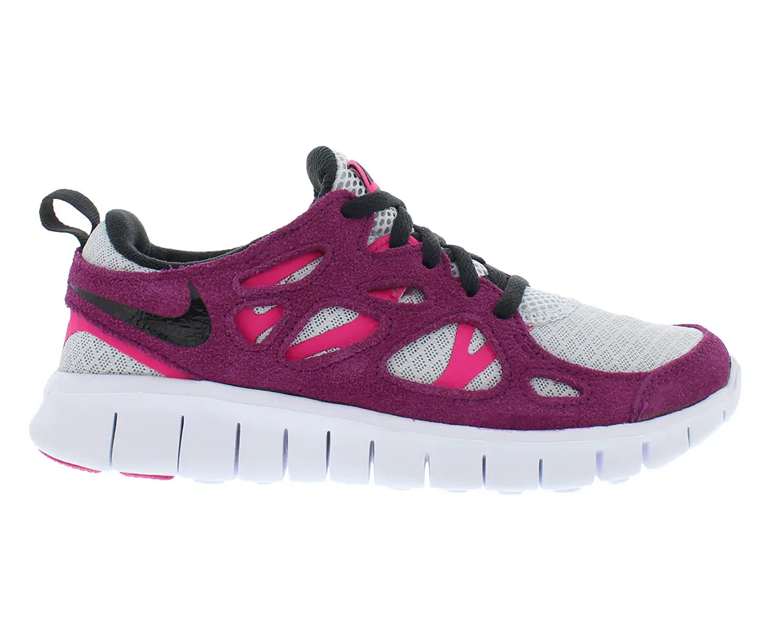 Nike Free Run 2 Girls' Sports Shoes, Suitable for Everyday Wear, School Activities, Sports Training