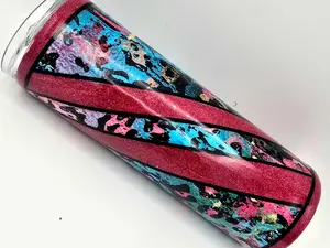 Handmade Glitter epoxy Tumbler. One of a Kind Design. completely handmade and designed to stand out. No duplicates — this is the only one available.