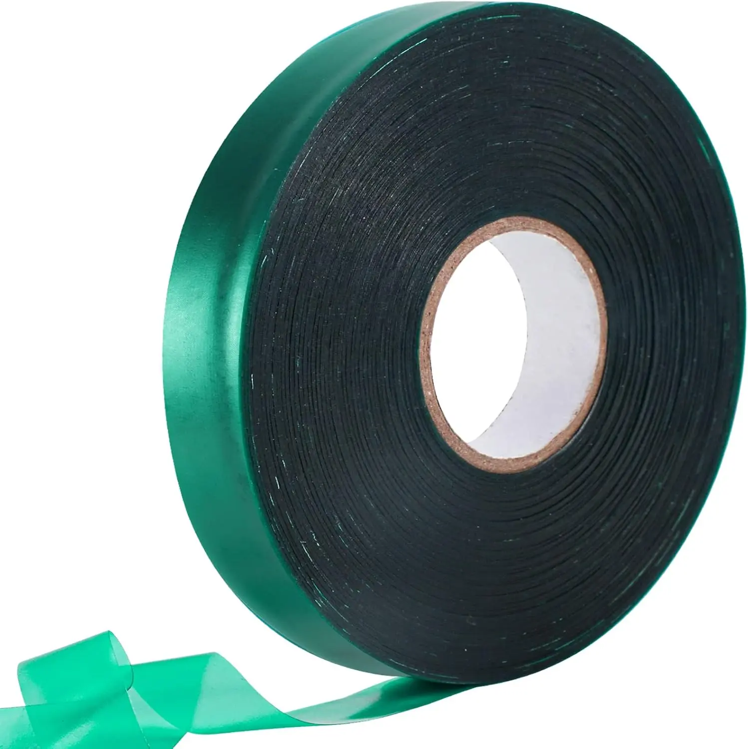 300Ft Plant Tape, 1/2" Stretch Garden Tie Tape Roll, Plant Ribbon | Green Vinyl Material, Flexible With Plant Growth, Gardening Tools for Indoor Outdoor Patio Plant, Tree, Vegetables, Branches