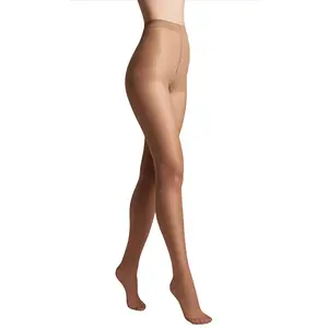 Conte Elegant Women's 20 Den Basic Full-Length Boyshorts Tights - Comfortable, Lightweight, All-Season Style with Reinforced Shorts for Everyday Wear