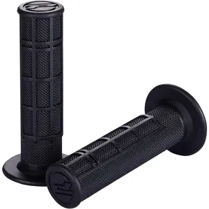 7/8'' ATV Grips Universal Handlebar Grips Soft Rubber Motorcycle Grip for ATV Polaris Thumb Throttle Kid Youth 4 Wheeler Quad 400ex