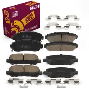 2 PC Front & Rear Ceramic Disc Brake Pad Set 96211MT