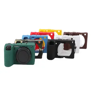 Soft Silicone Armor Camera Body Case For Sony Alpha A6700 A6500 A6400 A6300 A6100 A6000 Rubber Cover Skin
