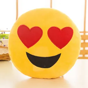 A fun plush toy with a novel smiley face expression, can be used as a pillow or cushion, suitable for corporate events and as a gift for children