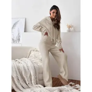 Hooded Two-Piece Set - Comfortable Fit for Everyday Wear