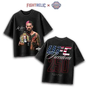 FIGHTRELIC UFC 250 Years Freedom Sean O'Malley Years Men's Shirt, UFC Fighters Tshirt MMA Fan, UFC MMA Shirt, UFC Champions Sports Shirt wash, Gift for Him Gift For Her, Made In USA.