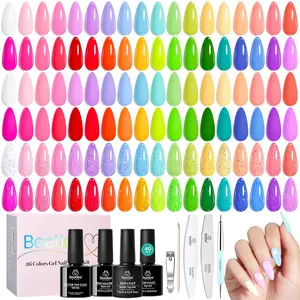 Beetles 36Colors Gel Polish Set【Base & Top Coat&Color Gel&Manicure Tool&Decoration】DIY Nails at home gift Cosmetic Glitter #TikTokShopBacktoSchool