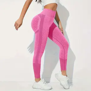 Women's Quick-Dry Yoga Pants, High Waist Butt Lifting Sports Leggings for Outdoor Cycling, Running & Fitness