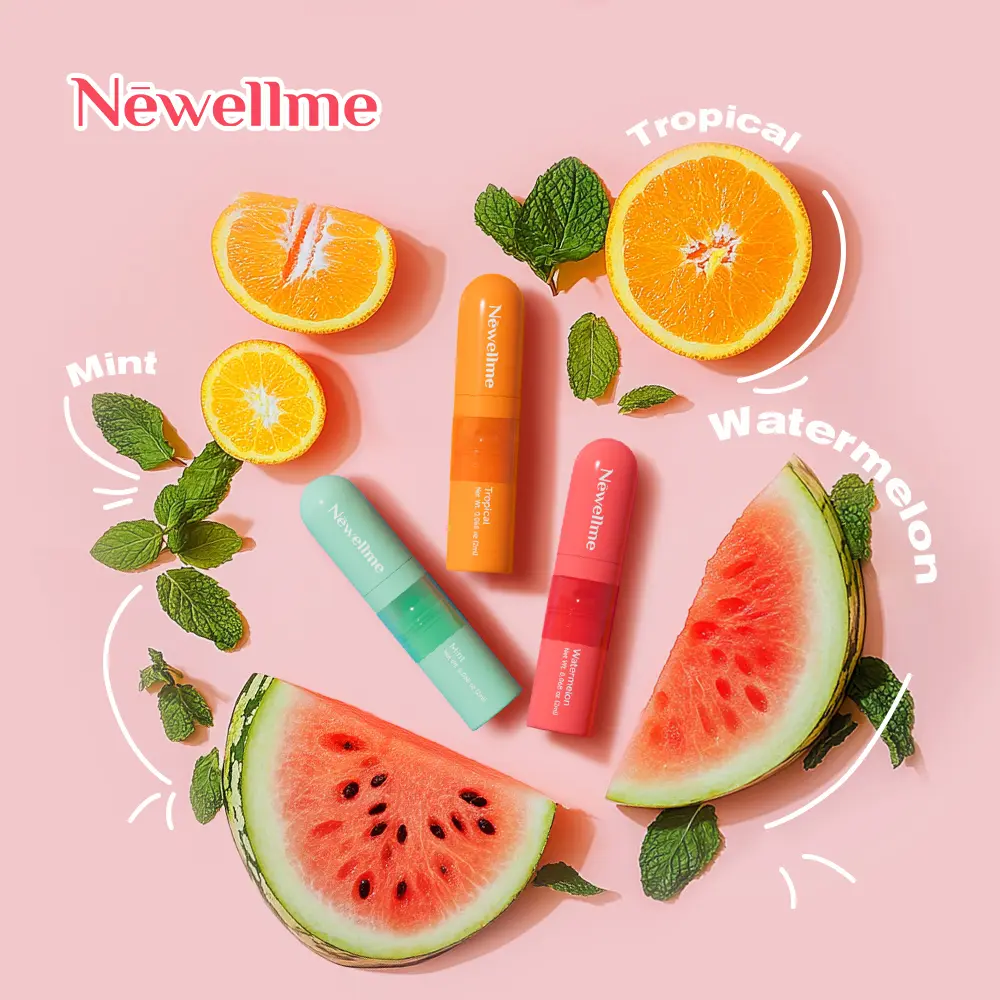 NEWELLME Nasal Stick - Strong Essential Oil Vapors, Rapidly Combat Drowsiness, Boost Mental Clarity & Refresh Your Mind