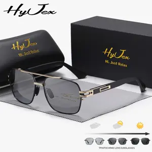 HyJex Unisex Fashion Full-Rim Polarized Sunglasses for Outdoor Activities Frog Frame Sunglasses