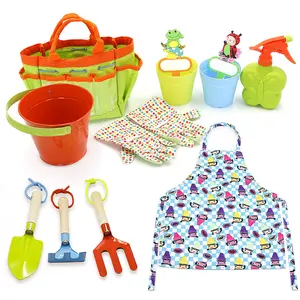 Deluxe 38PCS Easter Garden Play Set | Montessori Learning Supplies for Backyard Fun | 10 Magnetic Men & 12 Easter Eggs | Kids Spring Party Favors & Mystery Gifts | Easter Egg Hunt Event Supplies 2026 | Durable Outdoor Gardening Activity Kit