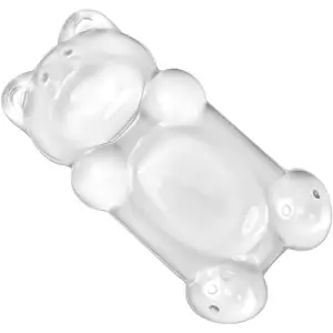 Gel  Wrist Rest - Clear Cute Bear  Wrist Rest, Comfort & Support for Typing and Gaming
