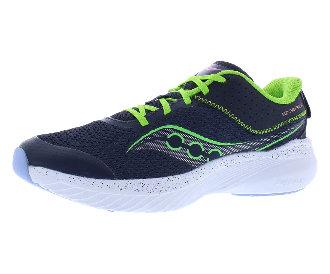 Saucony Kinvara 14 Kids' Running Shoes - Lace-Closure Sport Sneakers for Boys, Kids Sizes Available