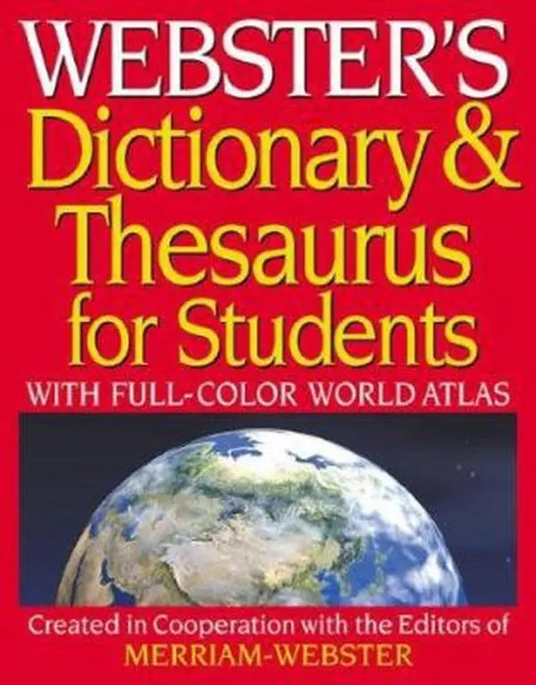USED-Webster's Dictionary & Thesaurus for Students by Merriam-Webster (Paperback)