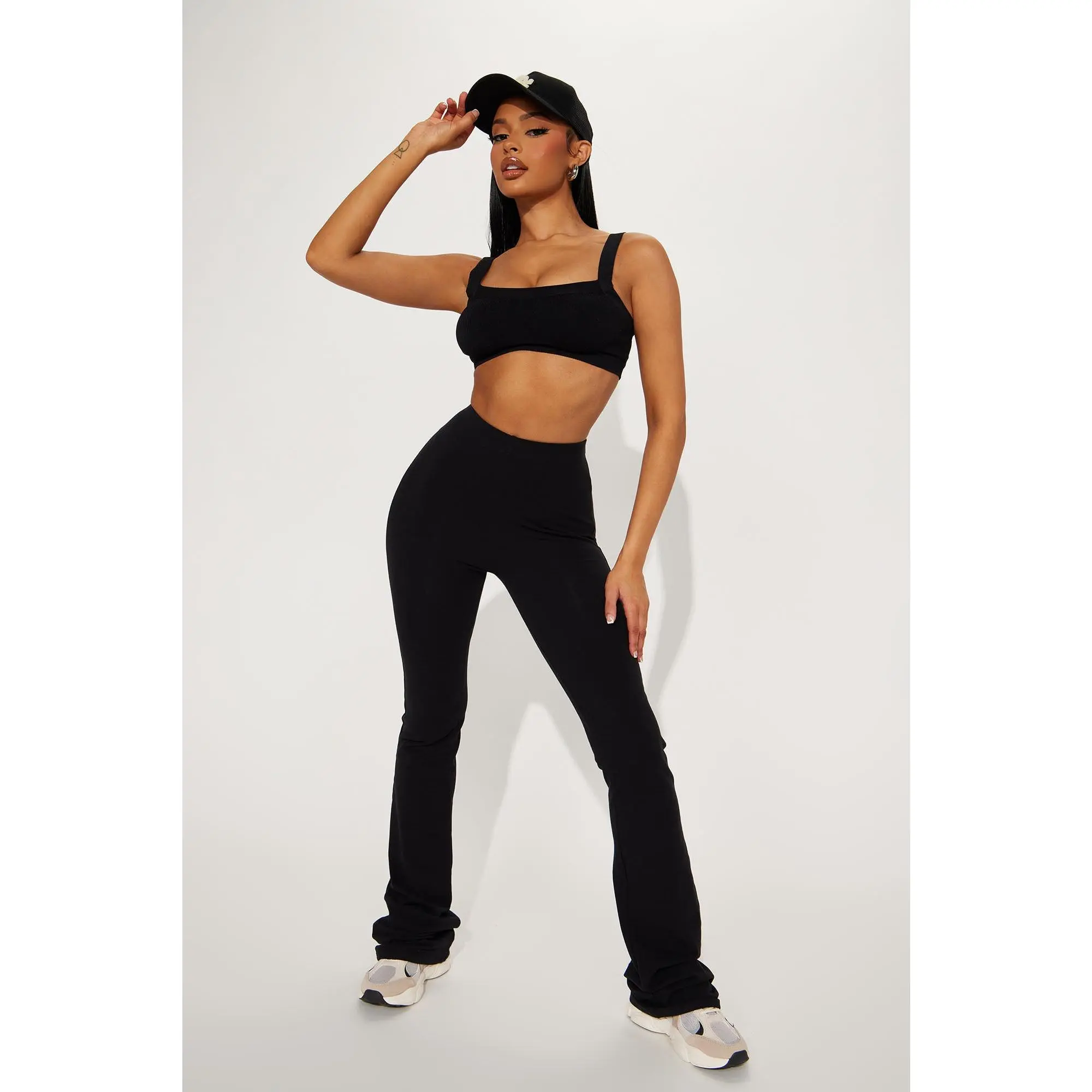 Tall Adriana Flare Pant - Black Tall Adriana Flare Pant - Black