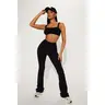 Tall Adriana Flare Pant - Black