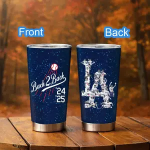 LA Champs Travel Mug Tumbler 12oz 20oz 30oz Stainless Steel with Lid, 2025 LA Champs Cup, Perfect Holiday Gift for LA Fans, Friends, Family, Coworkers, Insulated Drinkware