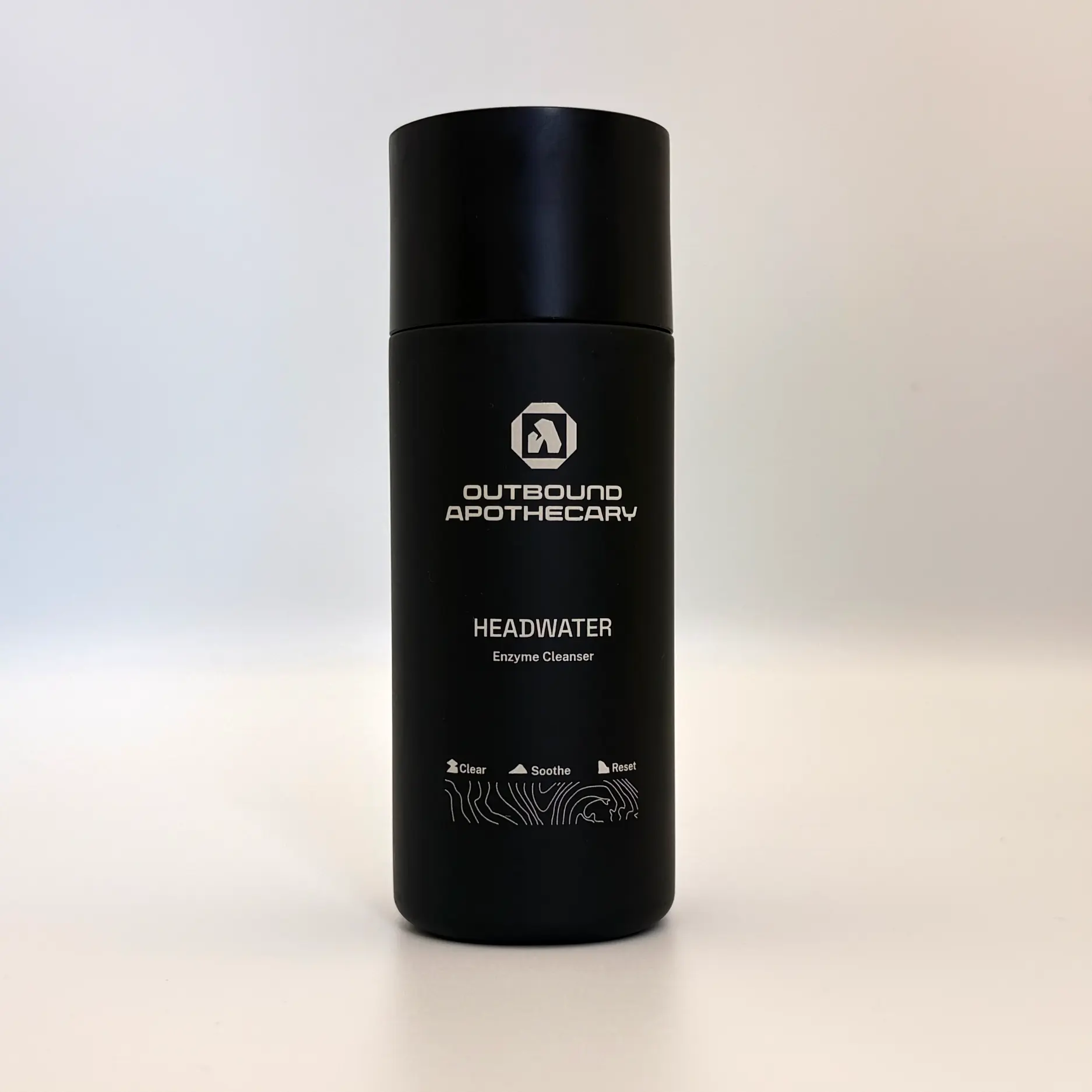 Outbound Apothecary Headwater - Men's Enzyme Face Cleanser with Pineapple & Papaya Enzymes, Gentle Exfoliating Daily Face Wash for Sweat, Sun & Outdoors