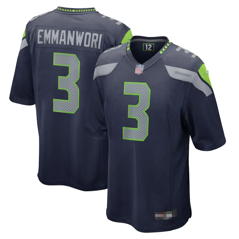 Men's Seattle Football Premium Stitched Fan Edition Jersey Collection (#3, #10, #11, #14, #21) - All Primary Colors - US Available Now, Limited Run