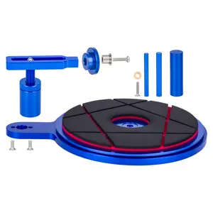 Aluminum Alloy 1/8 1/10 RC Semi-Automatic Tire Gluer - Fits 40MM and Below Tires for On-Road, Off-Road, Drift Car Models