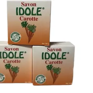 Idole Carrot Soap 100g 3pcs Body Care Original Formula for Gentle Cleansing and Hydration