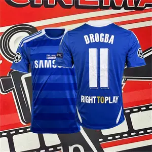 11-12 season No. 11 Drogba home jersey retro short-sleeved football jersey